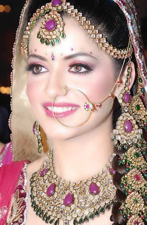punjabi bridal look