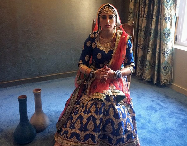 Beautiful Indian Dulhan Makeup Looks - Kashmiri Bridal Makeup Look
