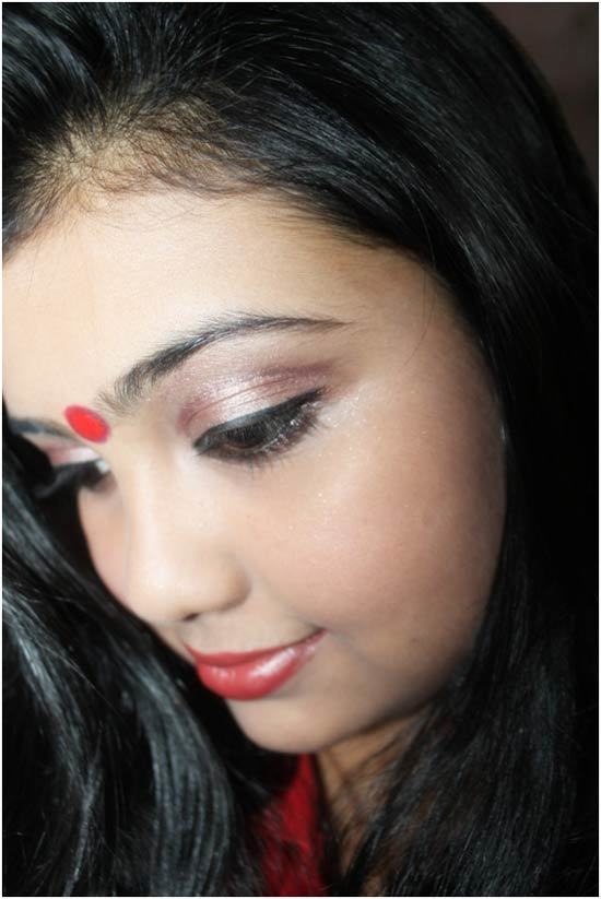 kerala bridal makeup tutorial
