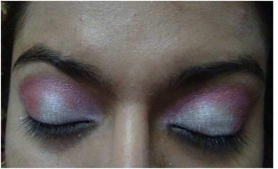 pink eye shadow makeup