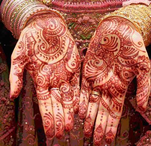 Mehndi Designs for Hands for Brides