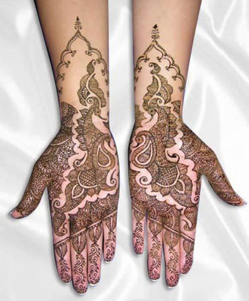 bridal mehndi for hands