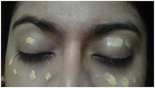 apply cream for summer day eye makeup