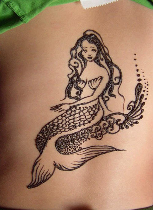 mermaid tattoo designs for women
