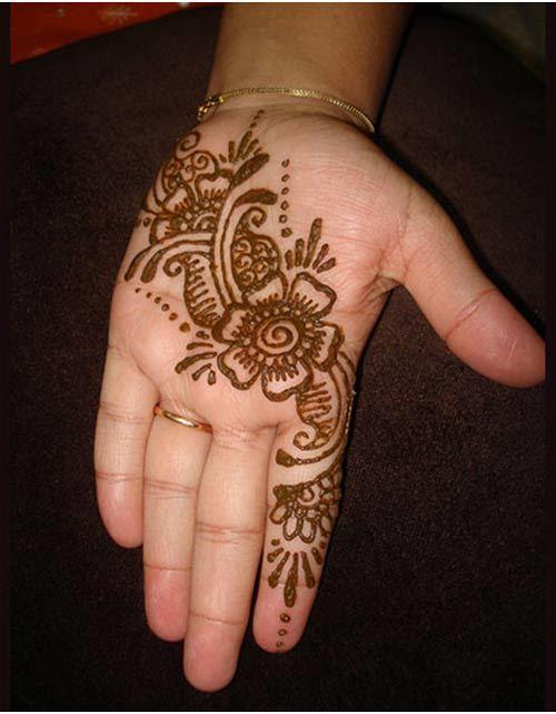 short mehndi designs