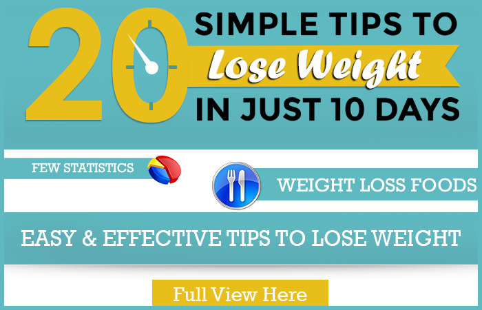 10 Days Weight Loss Tips