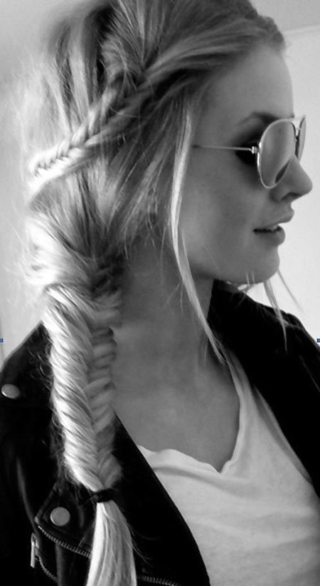 double braid hairstyle