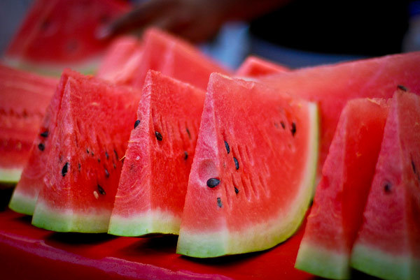 eating watermelon for skin