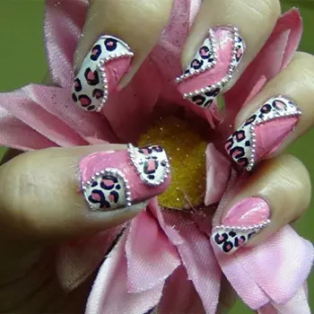 Chained Leopard Nail Art Tutorial