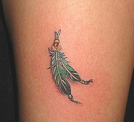 Small Feather Tattoo Designs