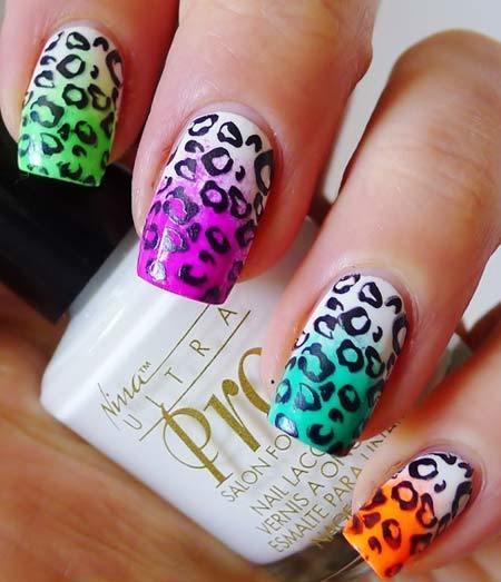 Leopard Print Nail Designs | Nail Designs, Hair Styles, Tattoos and