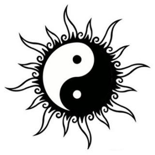 sun yin yang tattoo sun yin yang tattoo