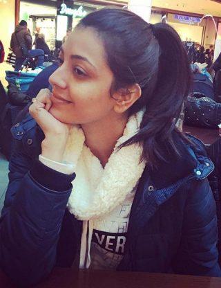 The Casual Bare-Faced Look of Kajal Agarwal The Casual Bare-Faced Look of Kajal Agarwal