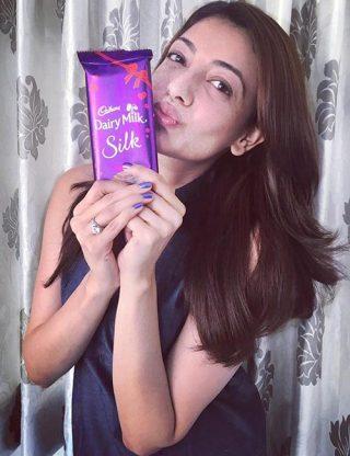 Kajal Agarwal's Lovely Chocolate Kajal Aggarwal's Lovely Chocolate
