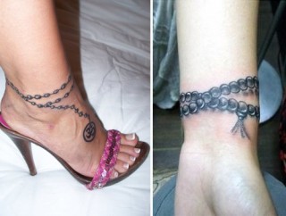 anklet tattoo designs