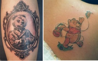 bear tattoo design