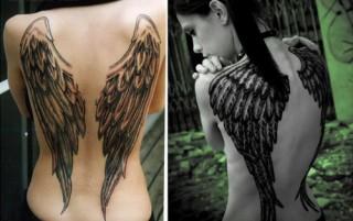 wings tattoo design