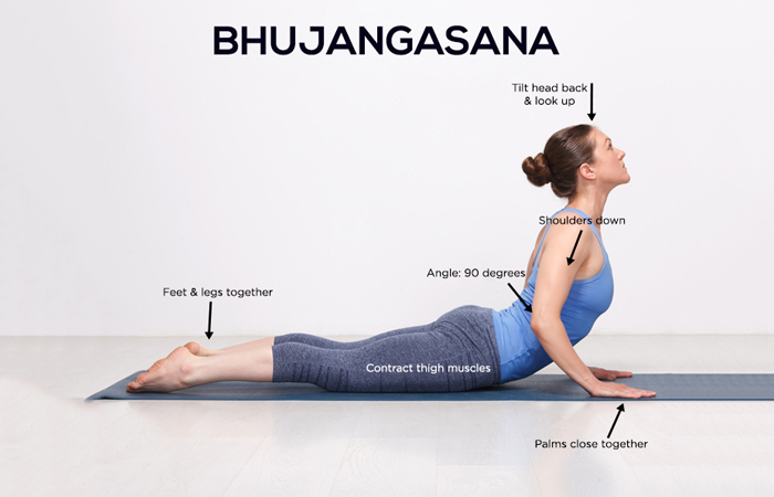Bhujangasana (Cobra Pose): steps, cautions, benefits - Finess Yoga