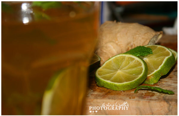 lemon ginger tea for skin