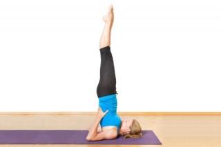 Yoga For Weight Loss - Sarvangasanam sarvangasanam