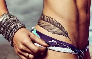 feather tattoo