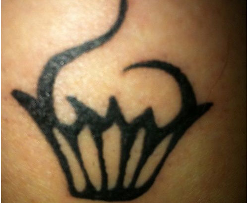 What is the meaning of a cupcake tattoo?