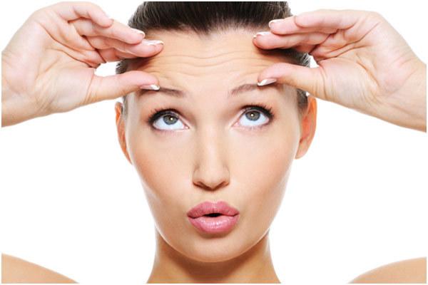 get rid of forehead wrinkles