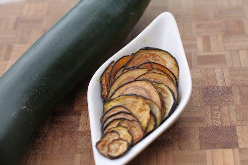 Baked Zucchini Chips Baked Zucchini Chips