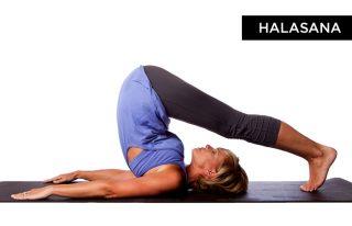 Yoga For Depression - Halasana (Plow Pose) Halasana