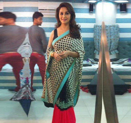 Madhuri in a mall