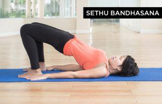 Yoga For Depression - Sethu Bandhasana (Bridge Pose) Sethu-Bandhasana