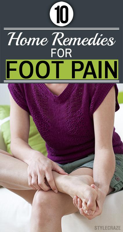 Top 10 Quick Fix Home Remedies For Foot Pain