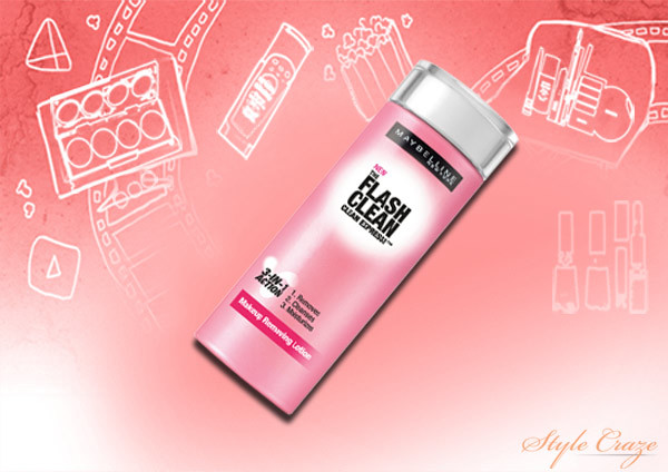 Maybelline The Flash Clean makeup