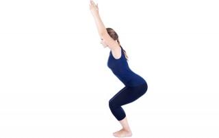 Yoga For Weight Loss - Utkatasana utkatasana