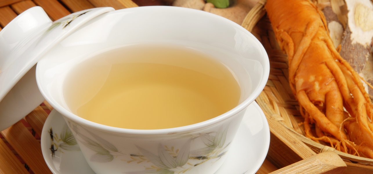What are some health benefits of ginseng tea?