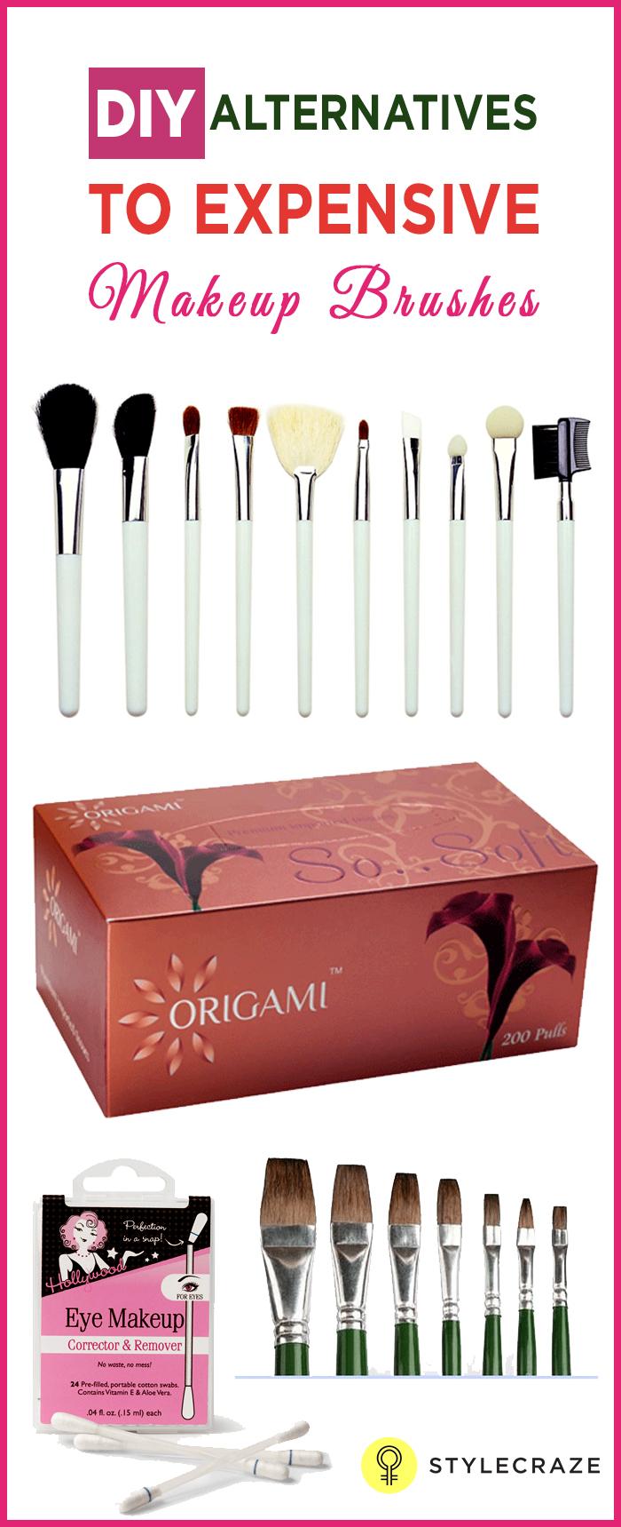 Top 5 Alternatives To Replace Expensive Makeup Brushes