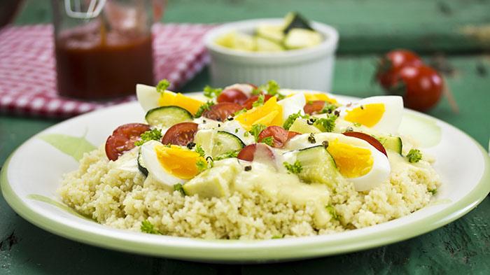 Egg Fried Rice With Boiled Eggs