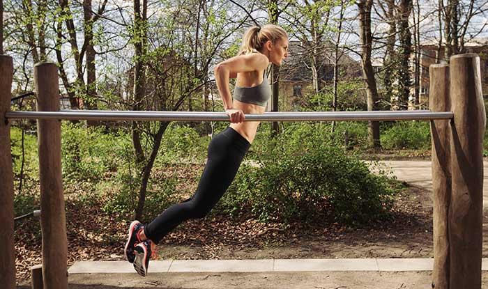 dips with free playground equipment