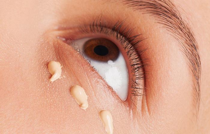 Concealer Directly Under The Eyes