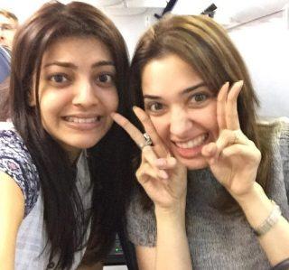 Tamanna With Kajal Agarwal Tamanna With Kajal Agarwal