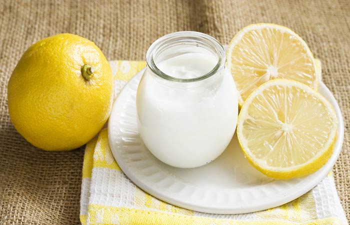 Lemon Juice And Yogurt - HOE YOGHURT TE GEBRUIKEN VOOR HAARGROEI