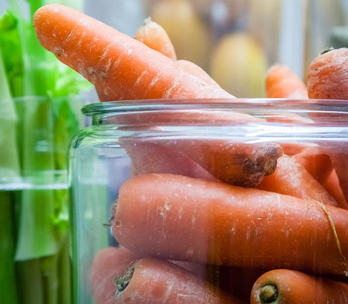 6. Storing Carrots Through The Sand Box Method