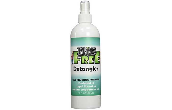 3. Nit Free Detangler Lice Fighting Formula Spray