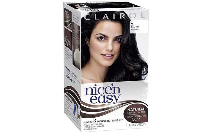 7. Clairol Nice’n Easy – Shade 2122, Natural Black