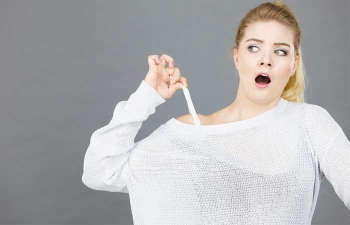 7. The Appearance Of Bra Straps