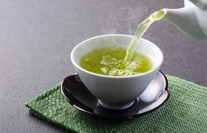 4. Sip On Green Tea