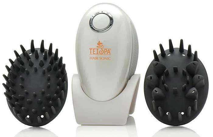 9. Tei Spa Scalp Cleansing And Massaging Tool Hair Sonic System