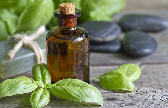 7. Basil Essential Oil