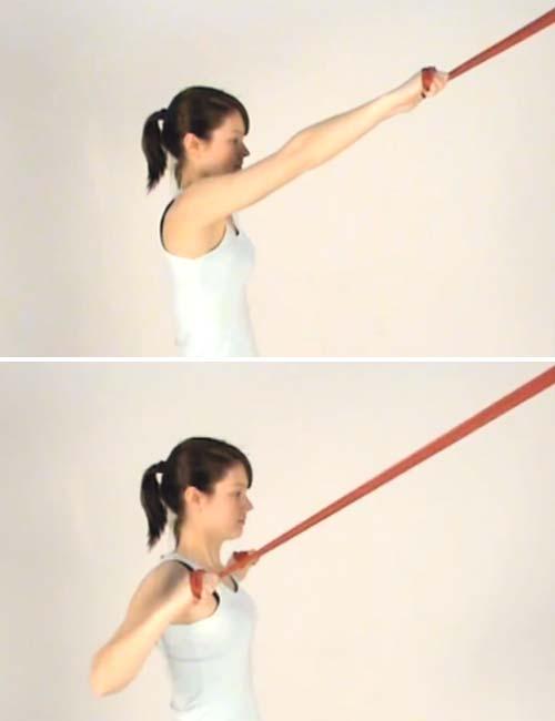 Resistance Band Lat Pulldown