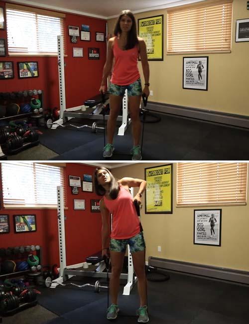 Resistance Band Side Bend
